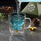 Christmas Tree Glass Mug