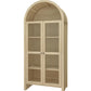 Lacy Arched Storage Cabinet