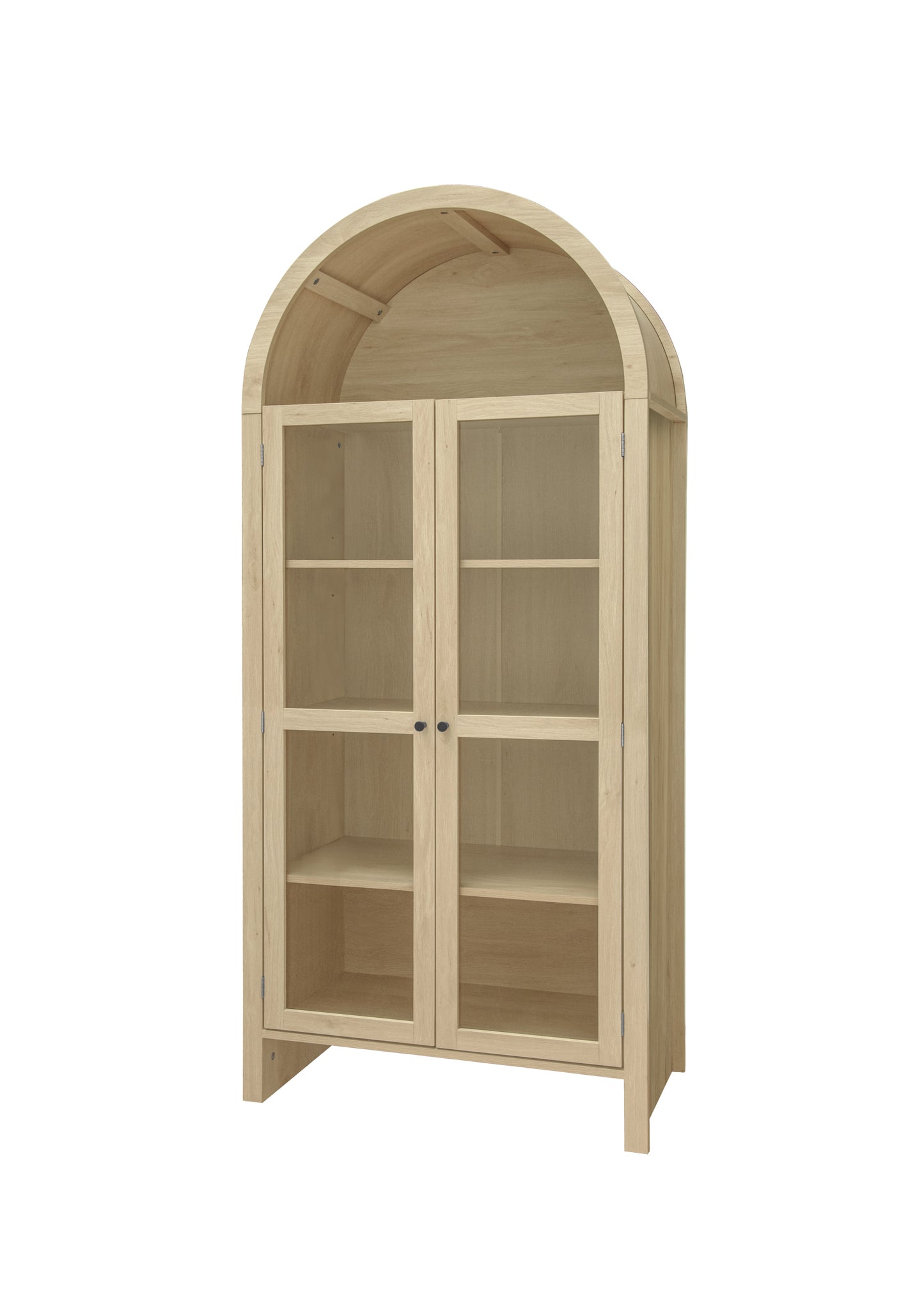 Lacy Arched Storage Cabinet