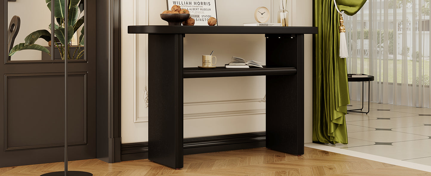 Kye Console Table, Black