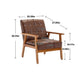 Kyle Accent Chair, Brown