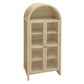 Lacy Arched Storage Cabinet