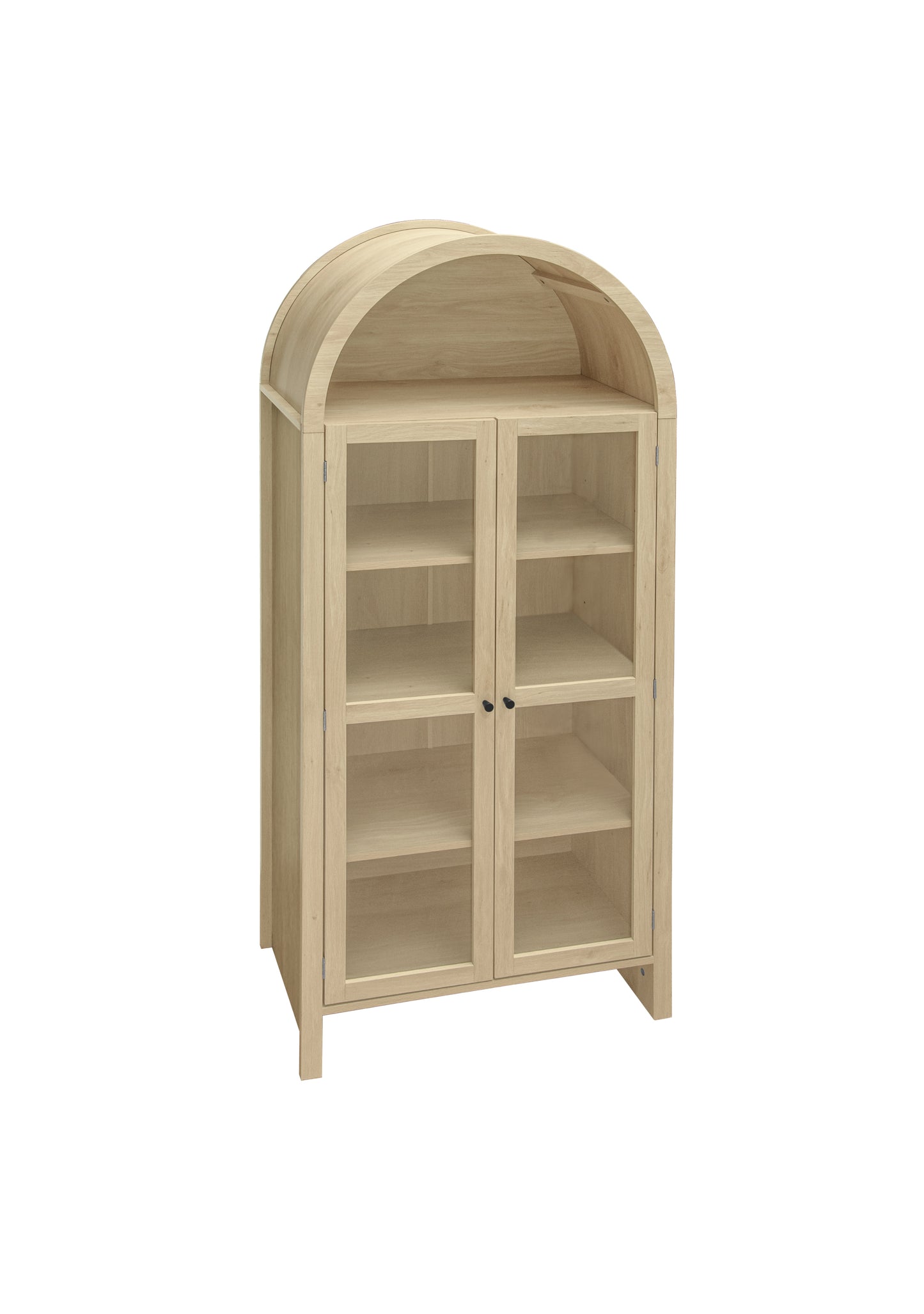 Lacy Arched Storage Cabinet