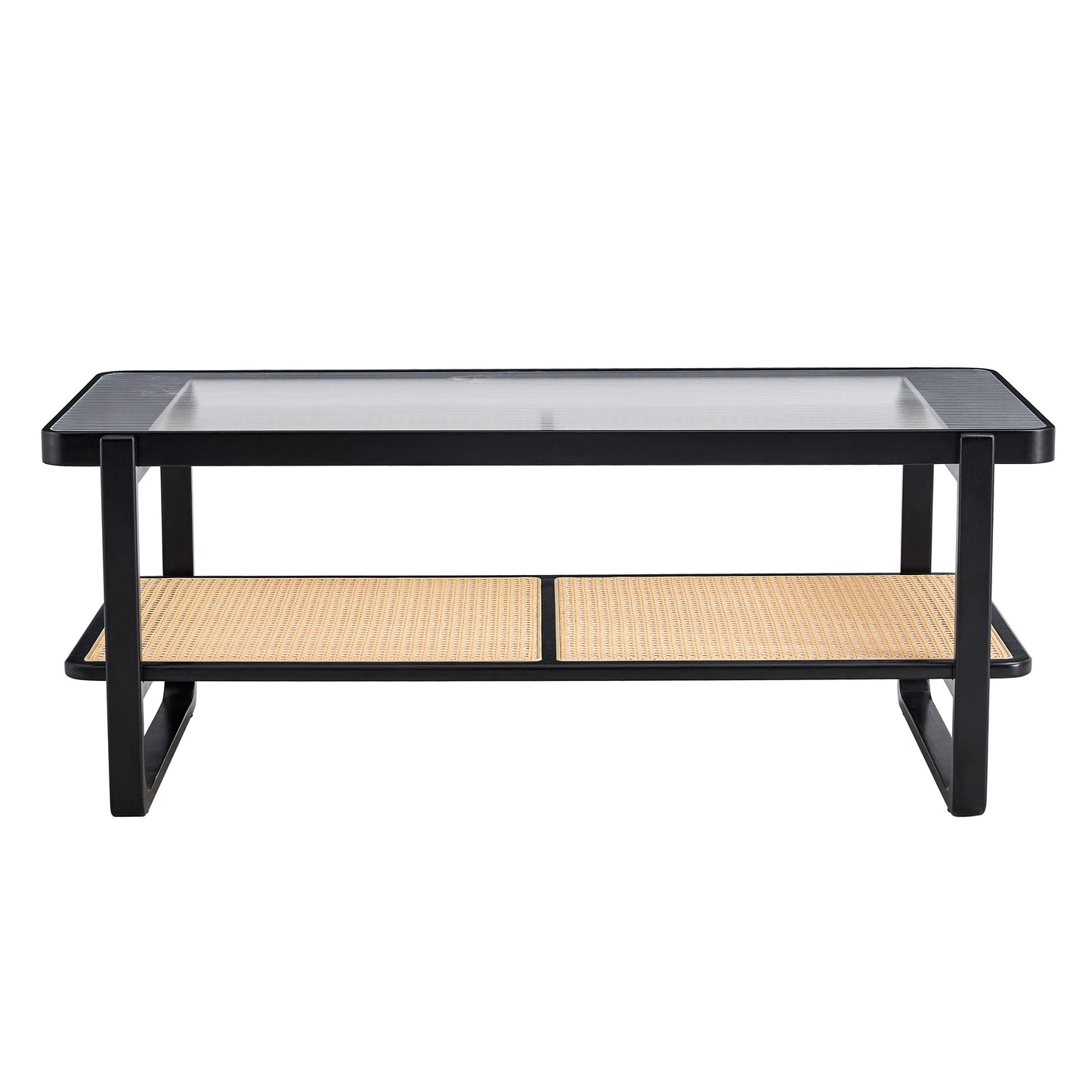 Blye Modern Glass Coffee Table