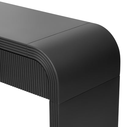 Pyrk Console Table, Black
