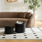 Half Moon Curved Sofa, Camel