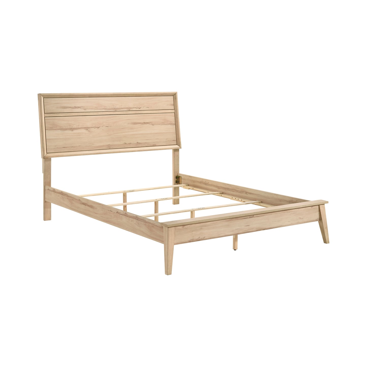 Maren Oak Platform Bed, Queen