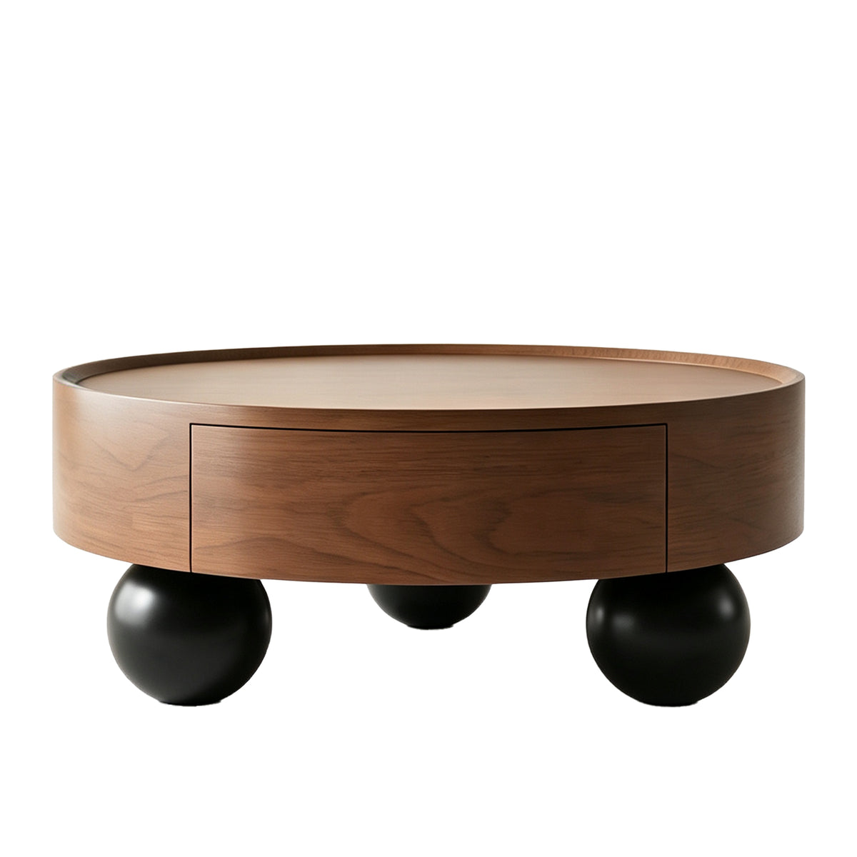 Oren Sculptural Round Coffee Table