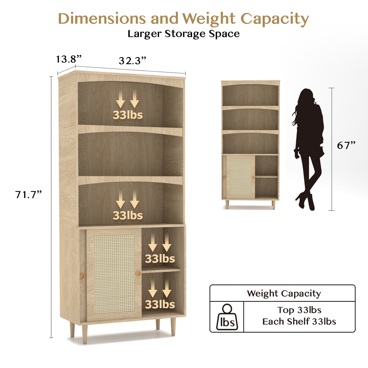 Jiansu Bookcase