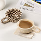 Checkered Coffee Mugs