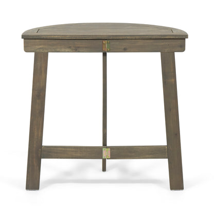 Ardin Folding Bistro Table, Grey Finish