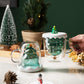 Christmas Tree Glass Mug