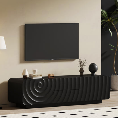 Wave Media Console, Black