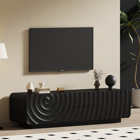 Wave Media Console, Black