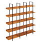 Ouvre 5-Tiered Bookcase, Oak