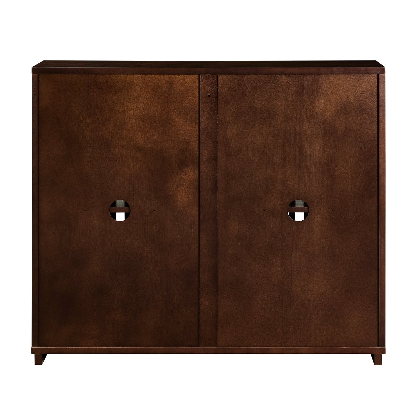 Orson Arched Dark Walnut Cabinet