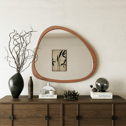 Asymmetrical Wall Mirror, 45"