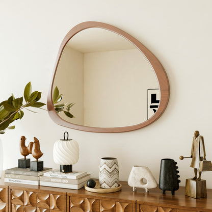Asymmetrical Wall Mirror, 45"