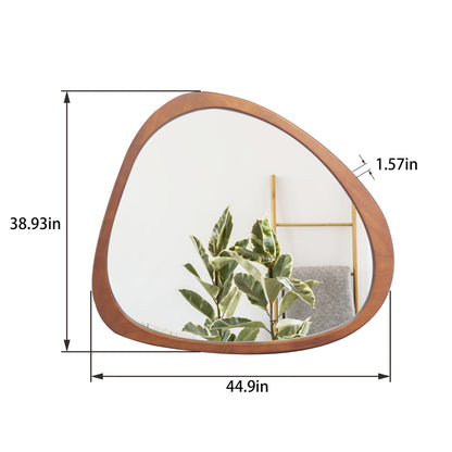 Asymmetrical Wall Mirror, 45"