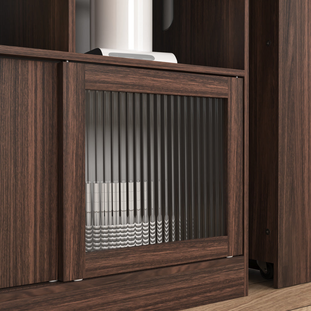 Bar Cabinet with Rotating Top