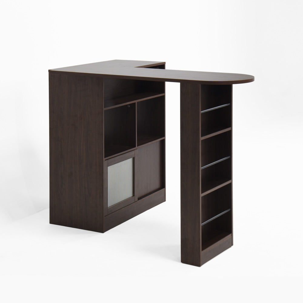 Bar Cabinet with Rotating Top