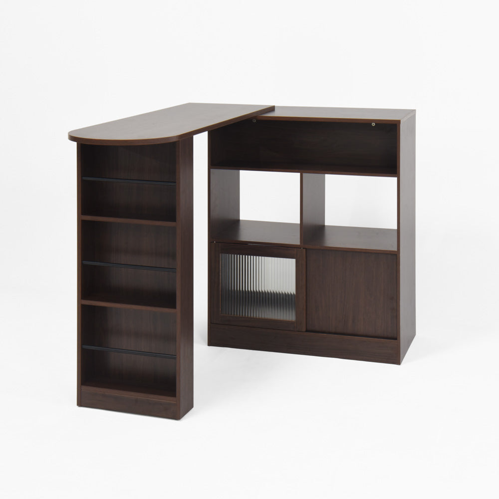 Bar Cabinet with Rotating Top