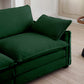 Berk Corduroy Sofa, Green