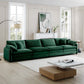 Berk Corduroy Sofa, Green
