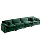 Berk Corduroy Sofa, Green