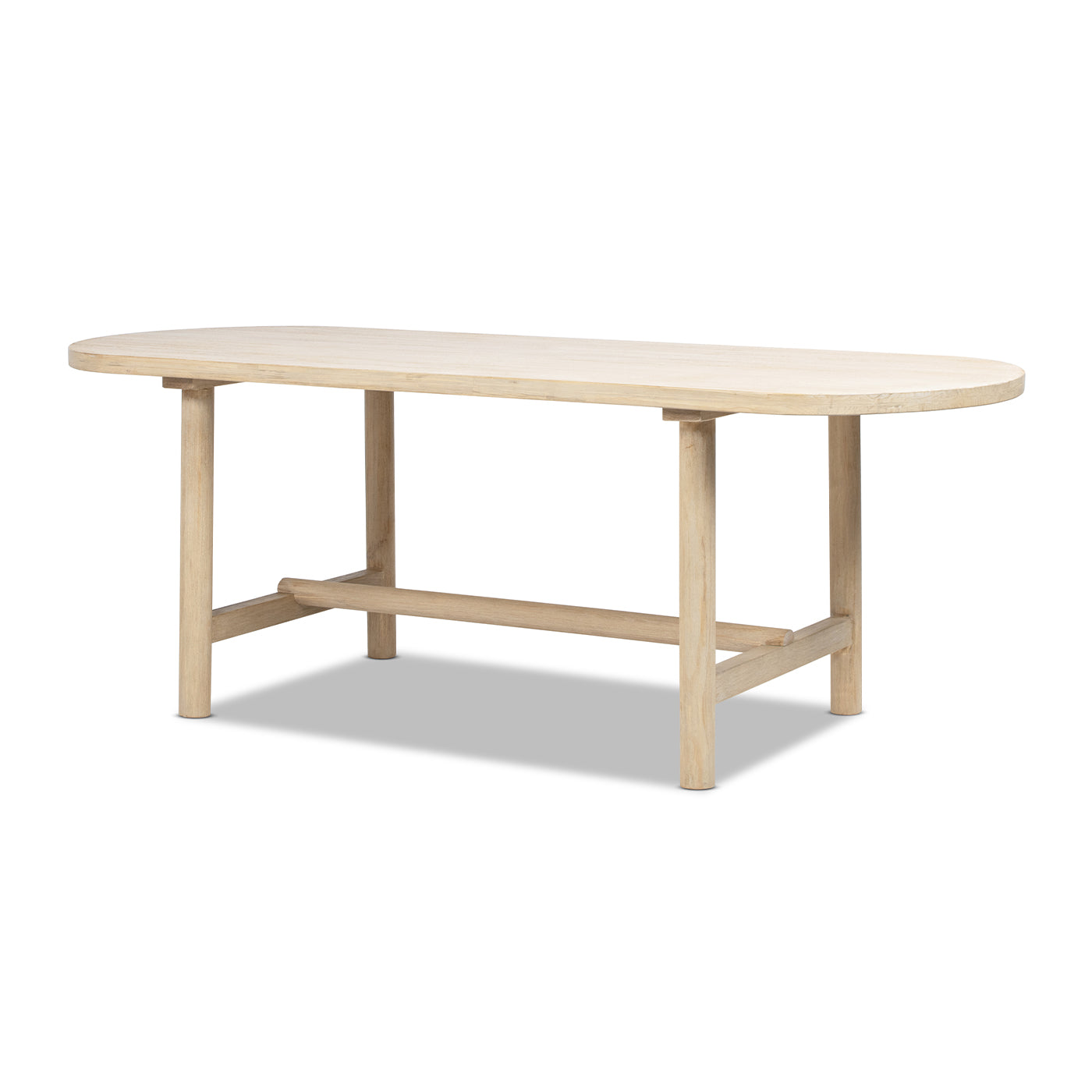Milo Oval Reclaimed Wood Dining Table