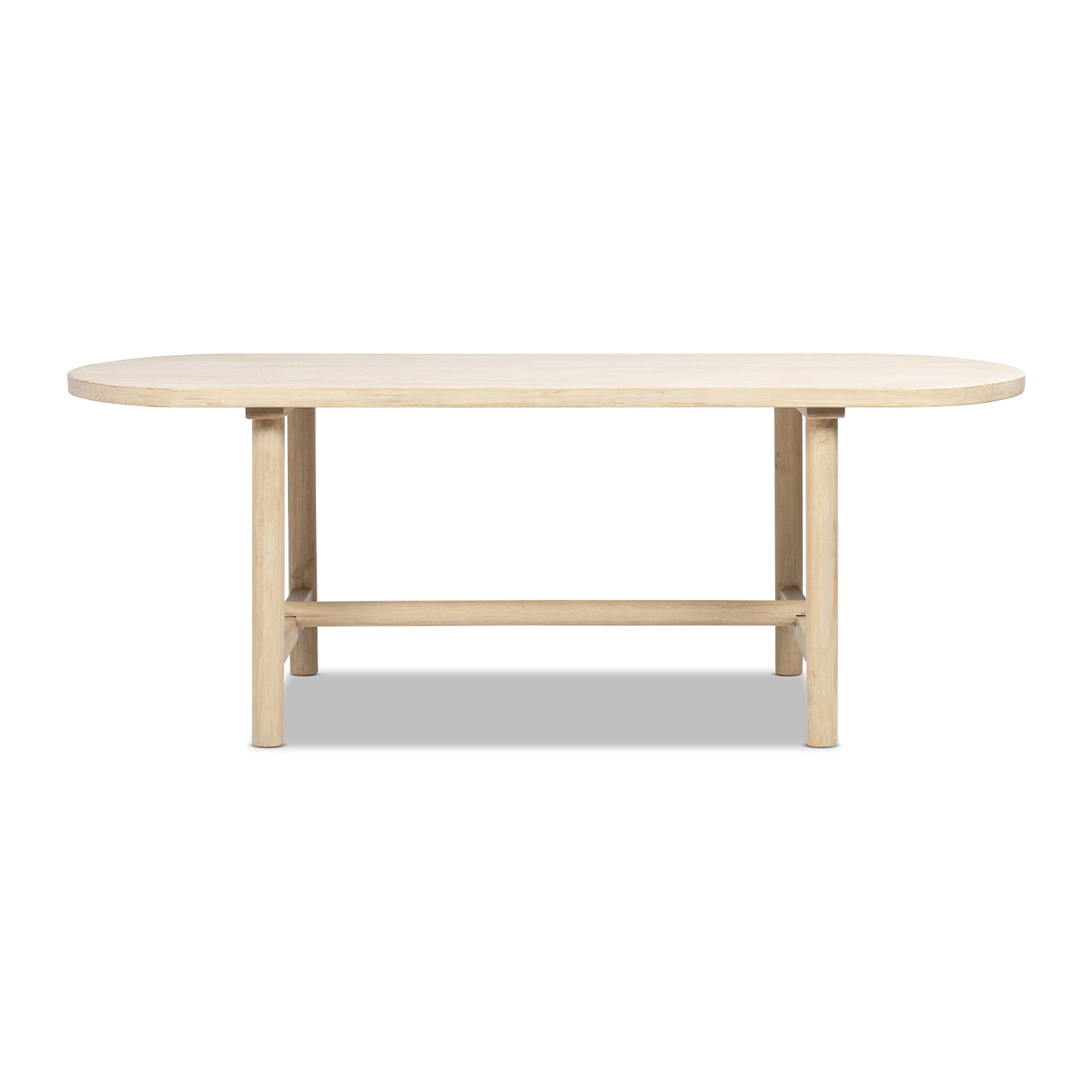 Milo Oval Reclaimed Wood Dining Table