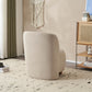 Ellie Armless Accent Chair, Khaki
