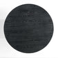 Jasper Ebony Black Round Dining Table