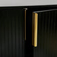 Kyrie Sideboard Storage Cabinet, Black