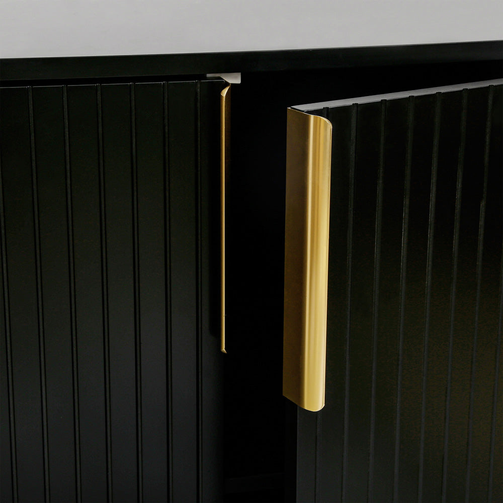 Kyrie Sideboard Storage Cabinet, Black