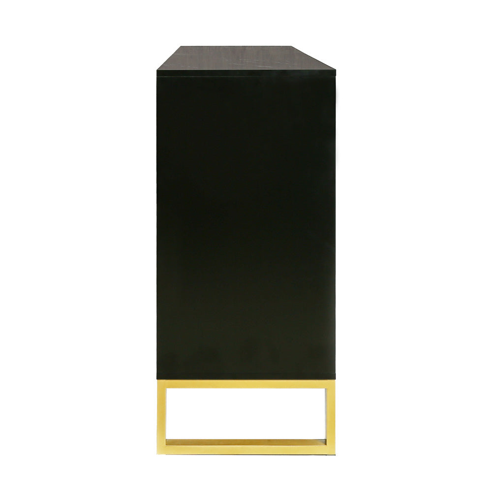 Kyrie Sideboard Storage Cabinet, Black