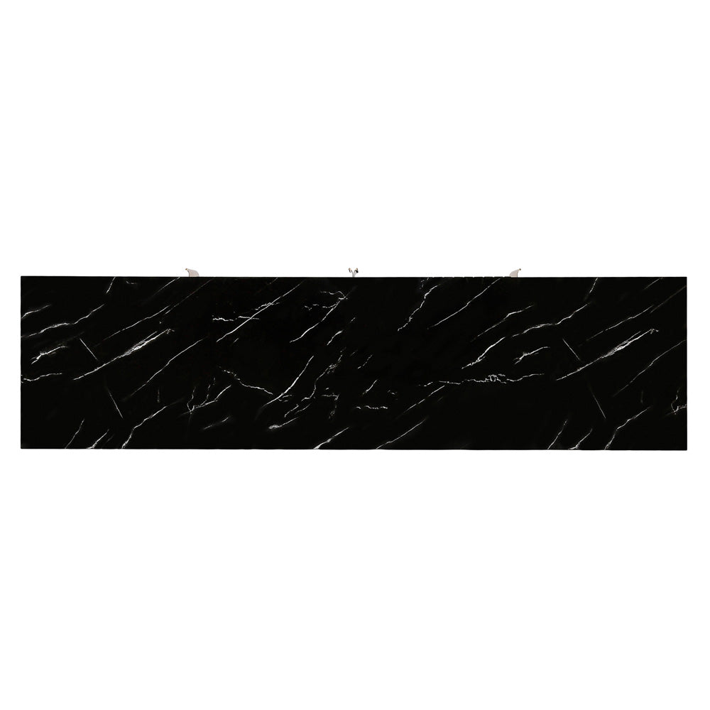 Kyrie Sideboard Storage Cabinet, Black