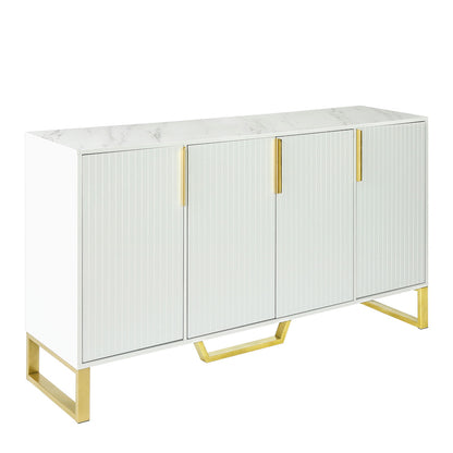 Kyrie Sideboard Storage Cabinet, White