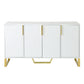 Kyrie Sideboard Storage Cabinet, White