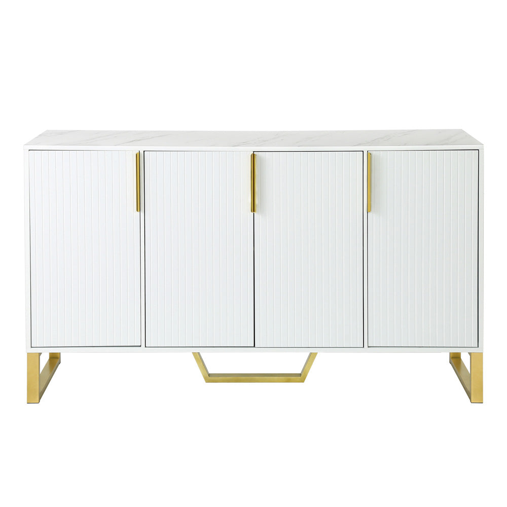 Kyrie Sideboard Storage Cabinet, White