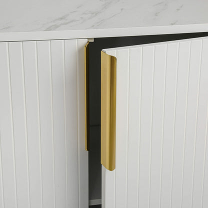 Kyrie Sideboard Storage Cabinet, White