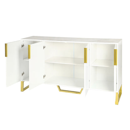 Kyrie Sideboard Storage Cabinet, White