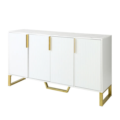 Kyrie Sideboard Storage Cabinet, White