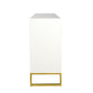 Kyrie Sideboard Storage Cabinet, White