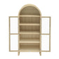 Lacy Arched Storage Cabinet