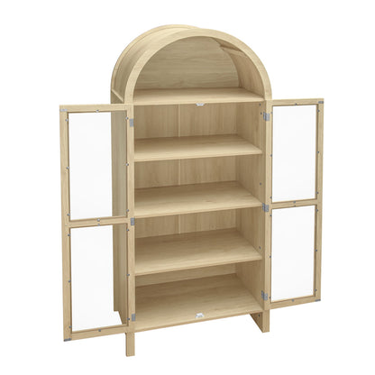 Lacy Arched Storage Cabinet