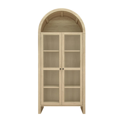 Lacy Arched Storage Cabinet