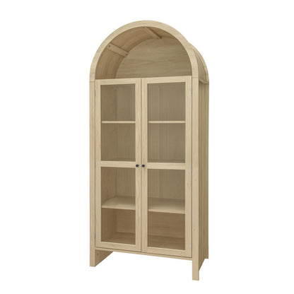 Lacy Arched Storage Cabinet