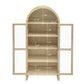 Lacy Arched Storage Cabinet