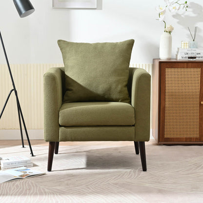 Laren Olive Green Armchair